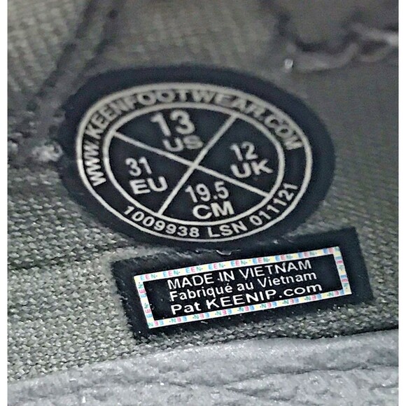 Keen Newport H2 Blue Gray Hiking Shoes Kids 13 Sports Sandals 1009938 Bungee - Picture 9 of 12